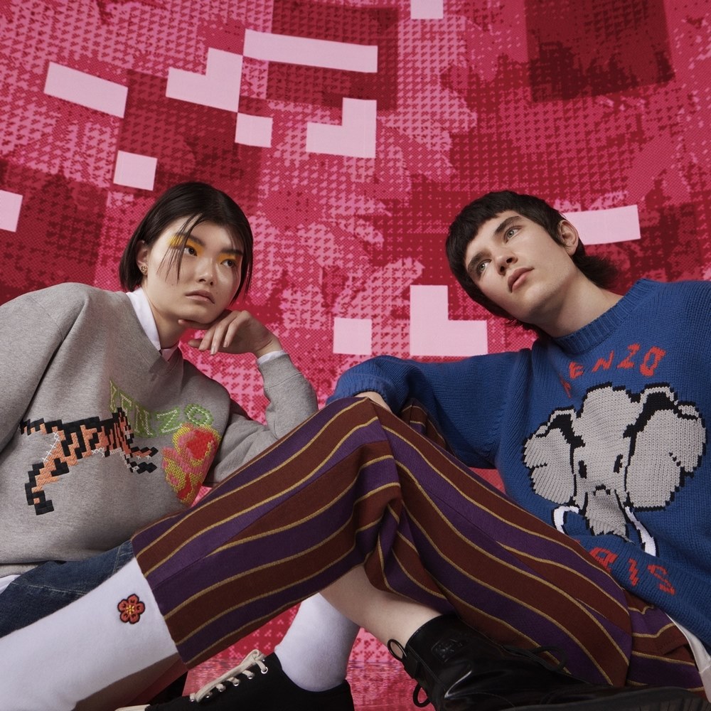 KENZO RELEASES SPRING-SUMMER 2023 COLLECTION- ‘KENZO PIXEL’ 1