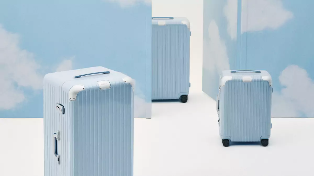 RIMOWA INTRODUCES SKY BLUE AS A SEASONAL HUE 1